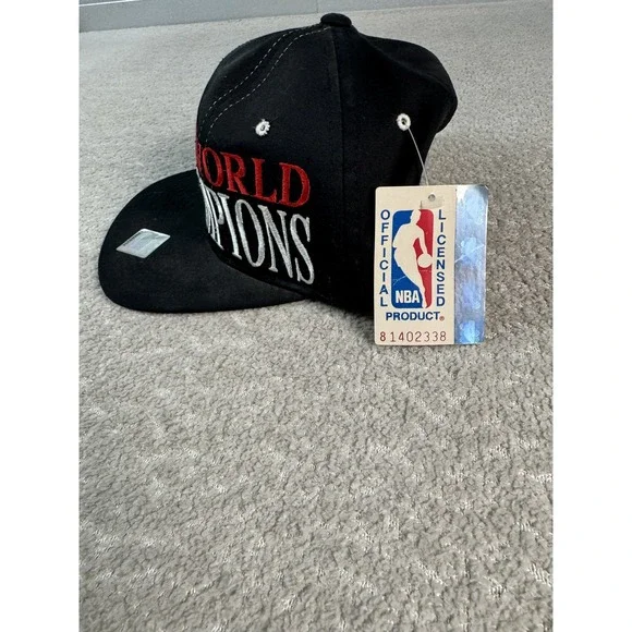 Vintage Houston Rockets Hat Cap Snap Back NBA Basketball Champions Starter‎ 90s